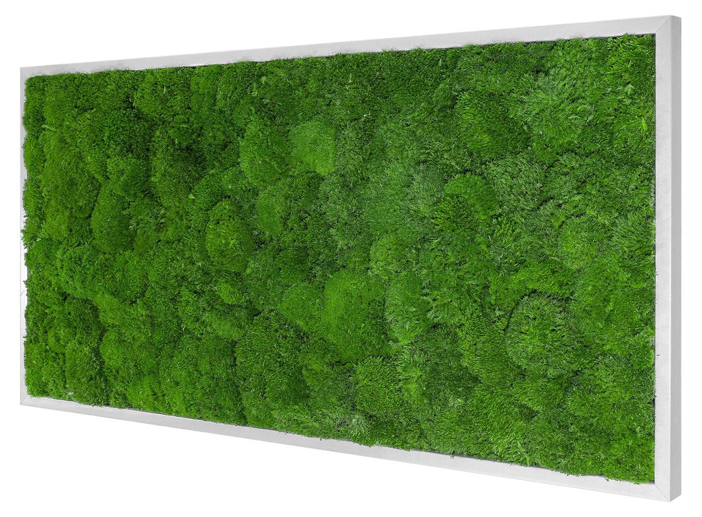 Moosbild Wave Design (110x55, weiß) Produktbild 