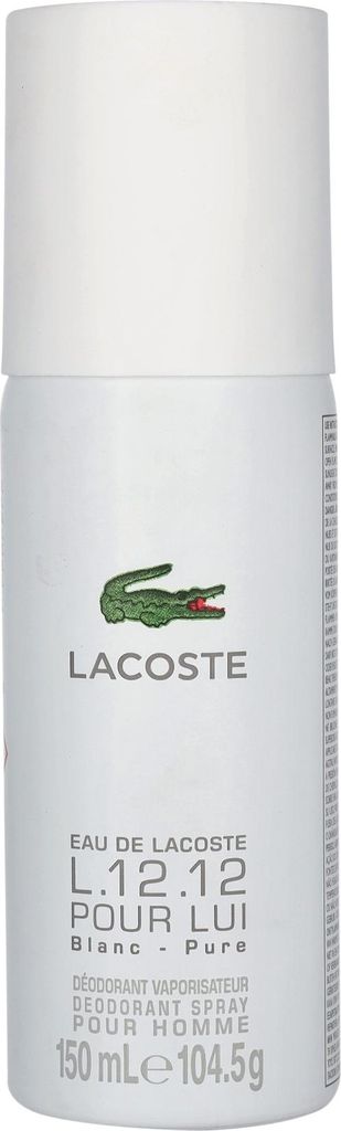 Lacoste Eau de Lacoste L.12.12 Blanc Deo Spray 150ml Produktbild 