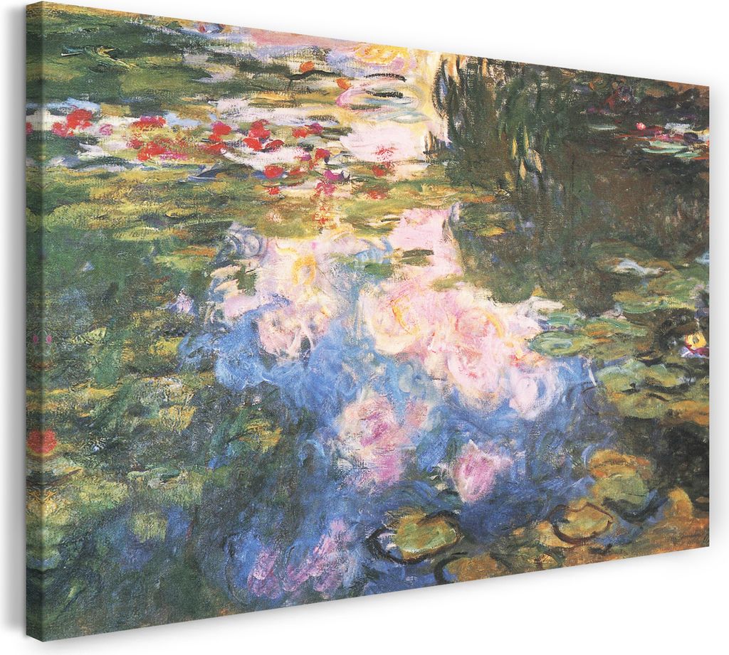 Leinwandbild (80x60cm): Claude Monet - Seerosenteich, Produktbild 