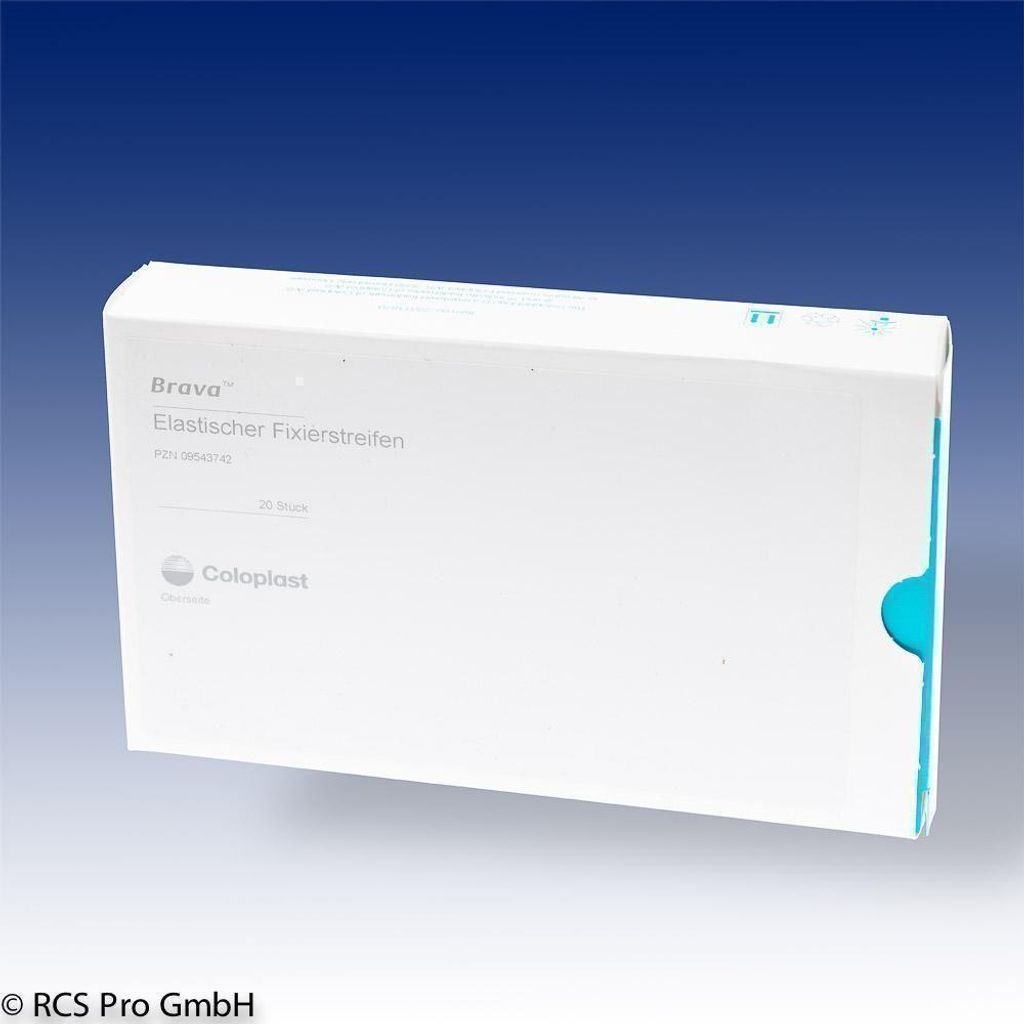 Brava elastischer Fixierstreifen gebogen 20 St Produktbild 