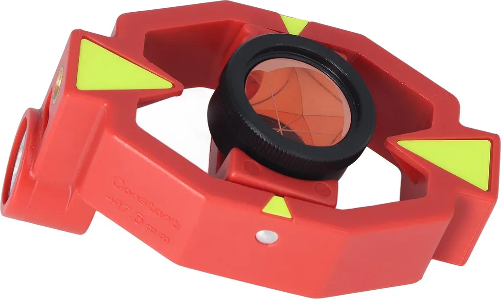 Mini prisme topographique pour mesures étroites, offset 17,5 mm