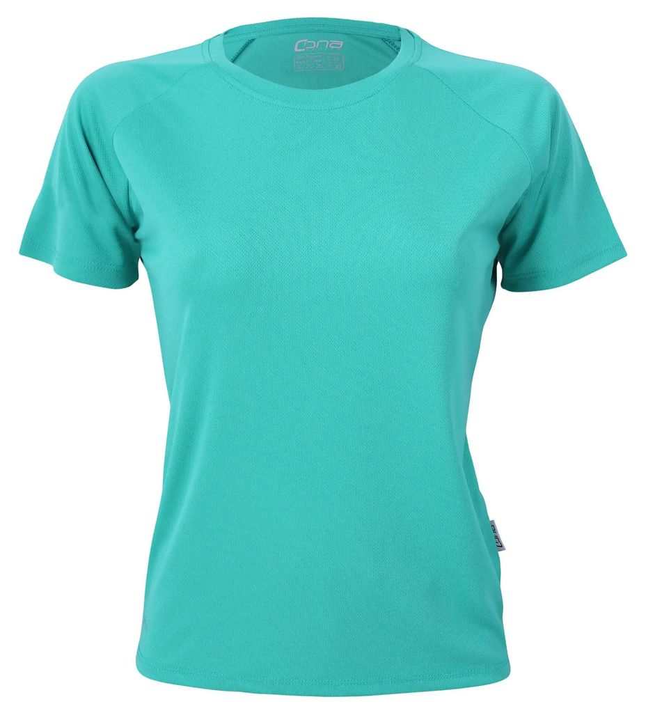 Cona Sports - "Rainbow Tech" T-Shirt für Damen LT3460 (L) (Petrol)