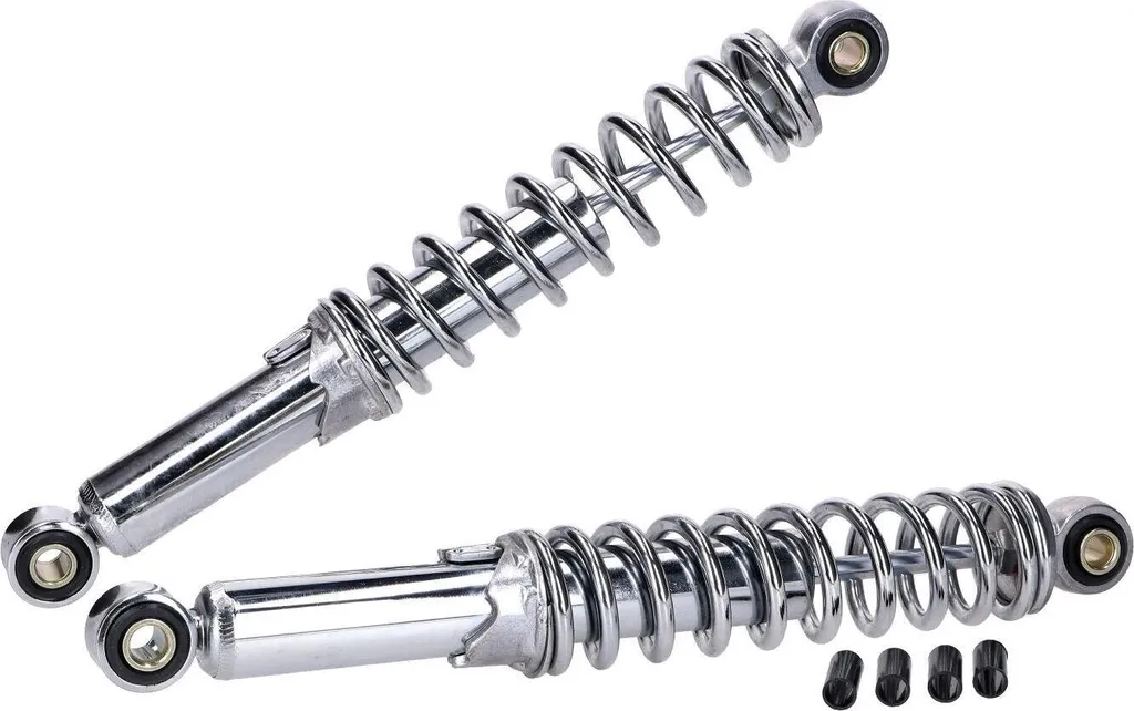 Amortisseur Tomos 300 mm chrome Xtreme Maxi : confort de conduite pro