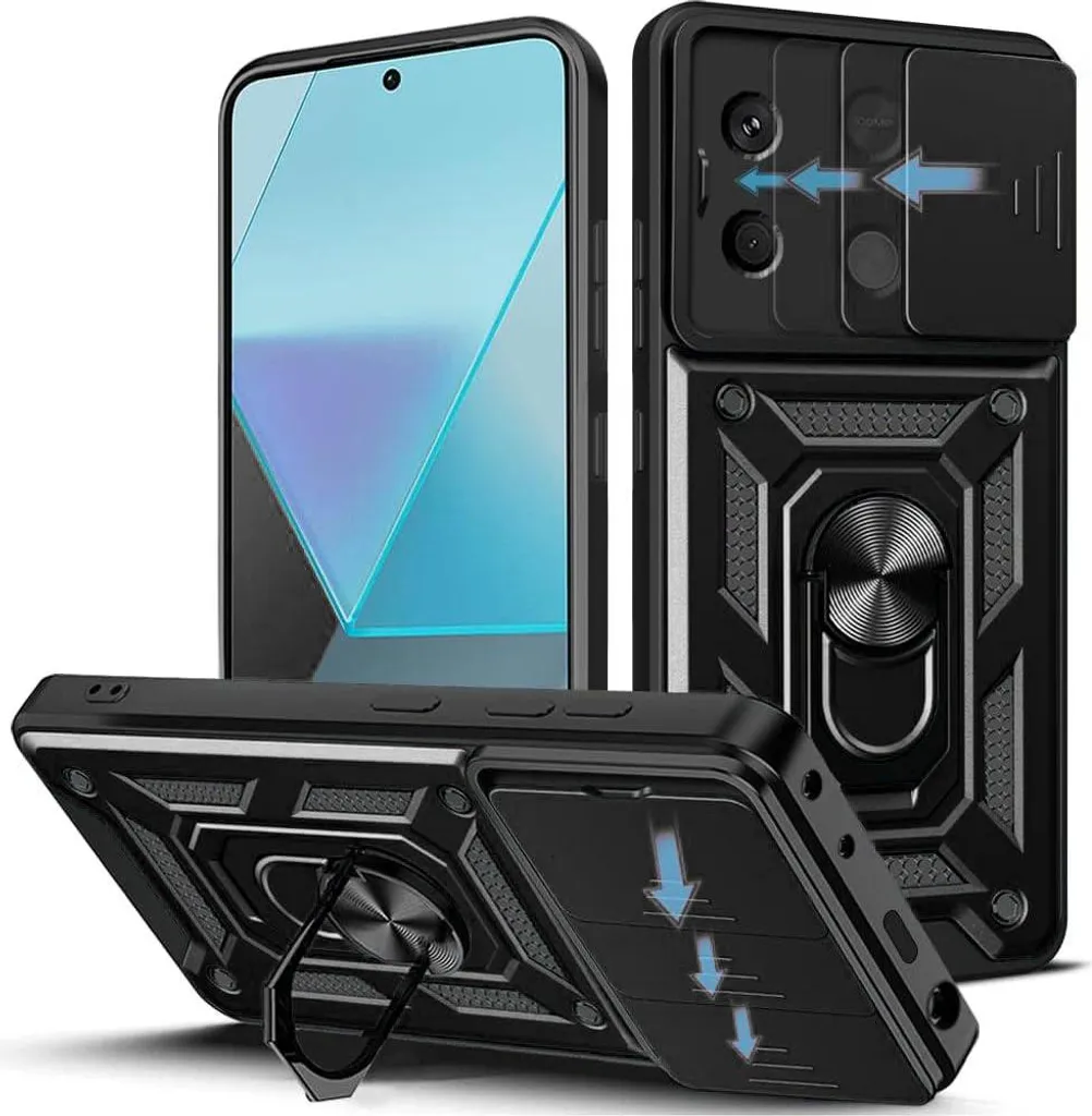 Custodia CamShield Pro per Xiaomi/Poco - Nero