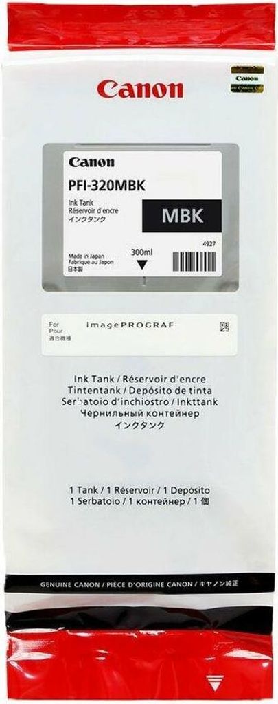 Canon Tintenpatrone 2889C001 PFI-320MBK 300ml schwarz matt Produktbild 