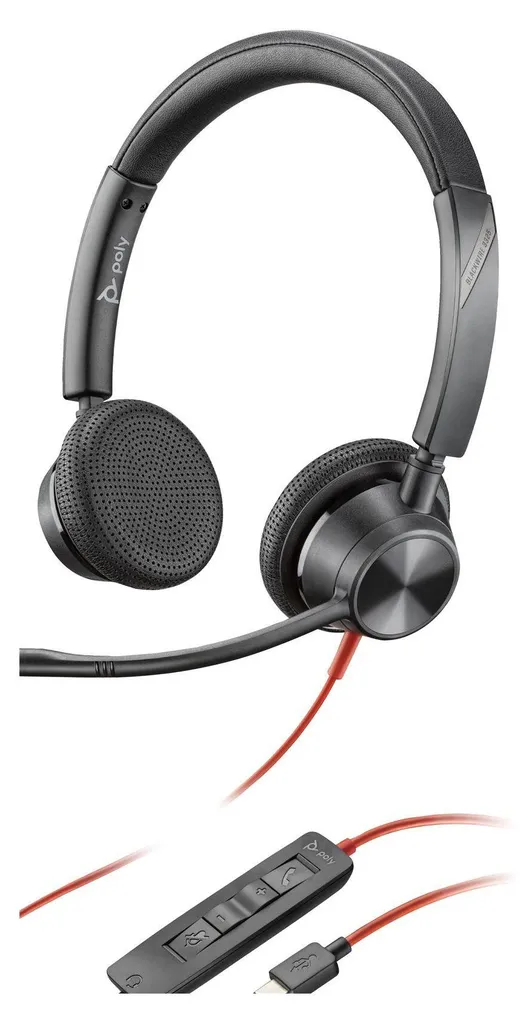 Casque HP Poly Blackwire 3325 : Éliminez les Bruits Ambiants en Télétravail