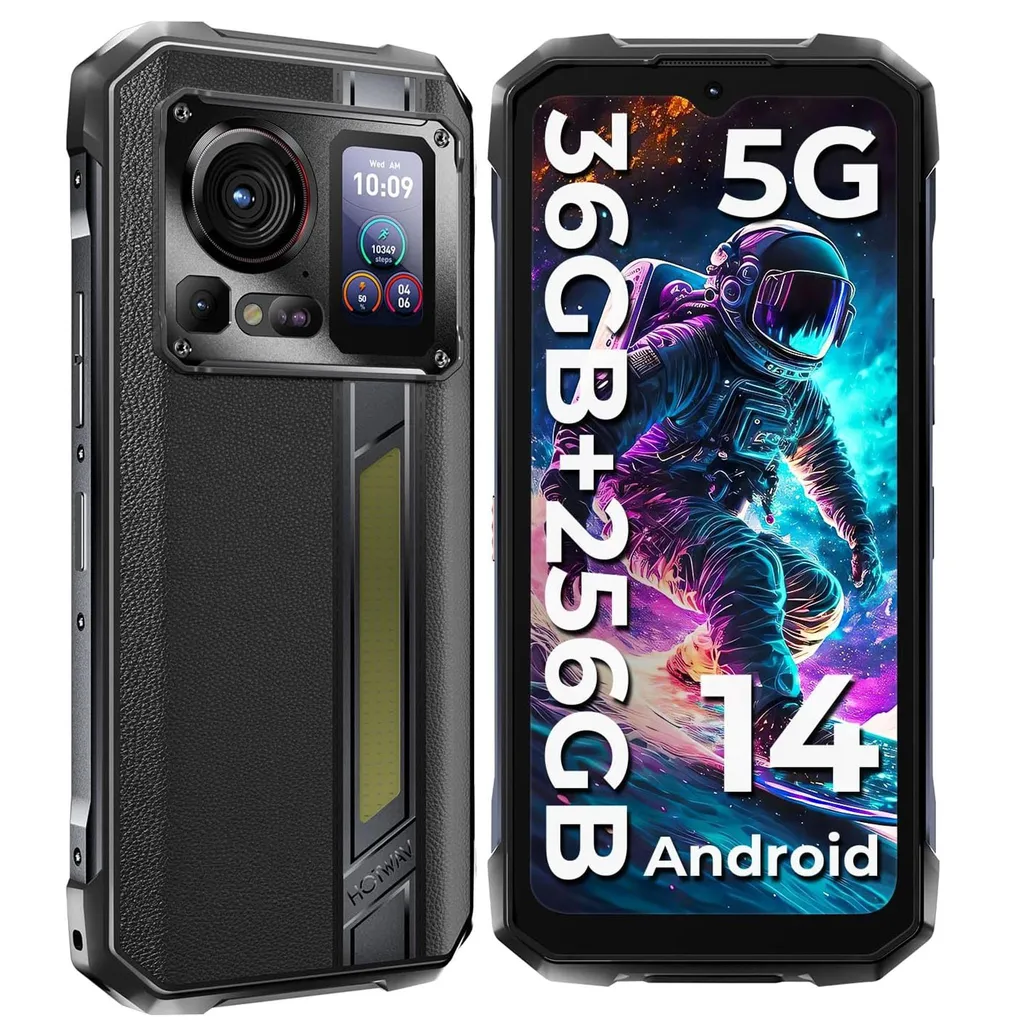 Smartphone 5G avec Caméra 200MP HOTWAV Hyper 7 Pro Écran 120Hz 2,4K
