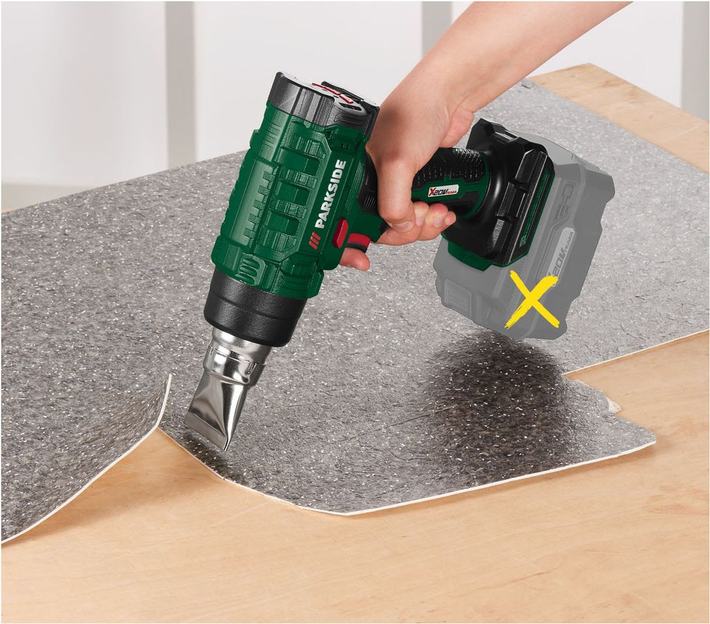 PARKSIDE® 20V Akku-Heißluftgebläse »PHLGA 20-Li C2«, ohne Produktbild 7
