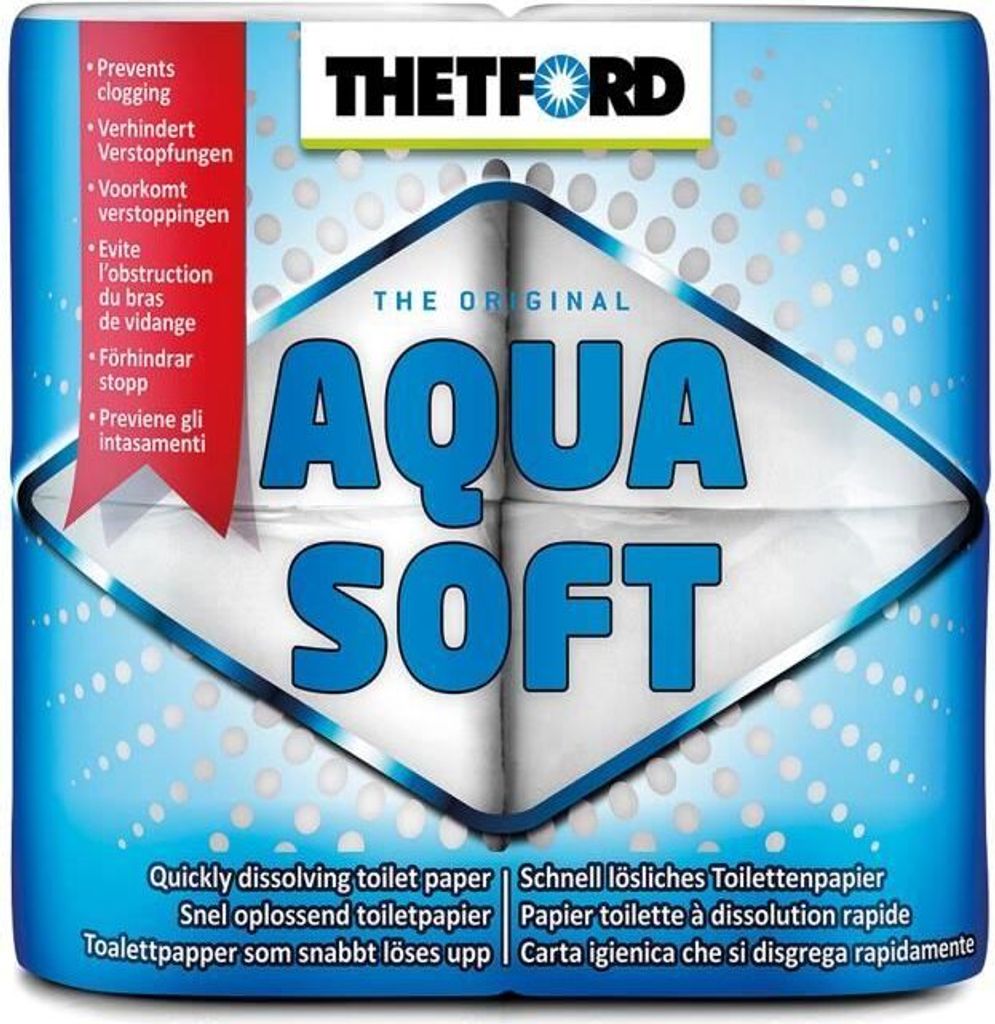 Thetford Aqua Soft, 270 Blätter, Weiß Produktbild 