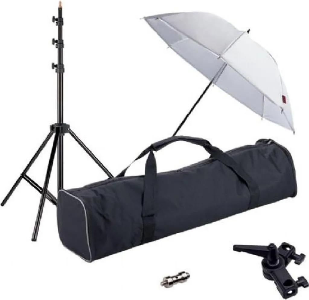 Linkstar Strobist UK-84T Kit Parapluie Miroir avec Trépied et Sacoche