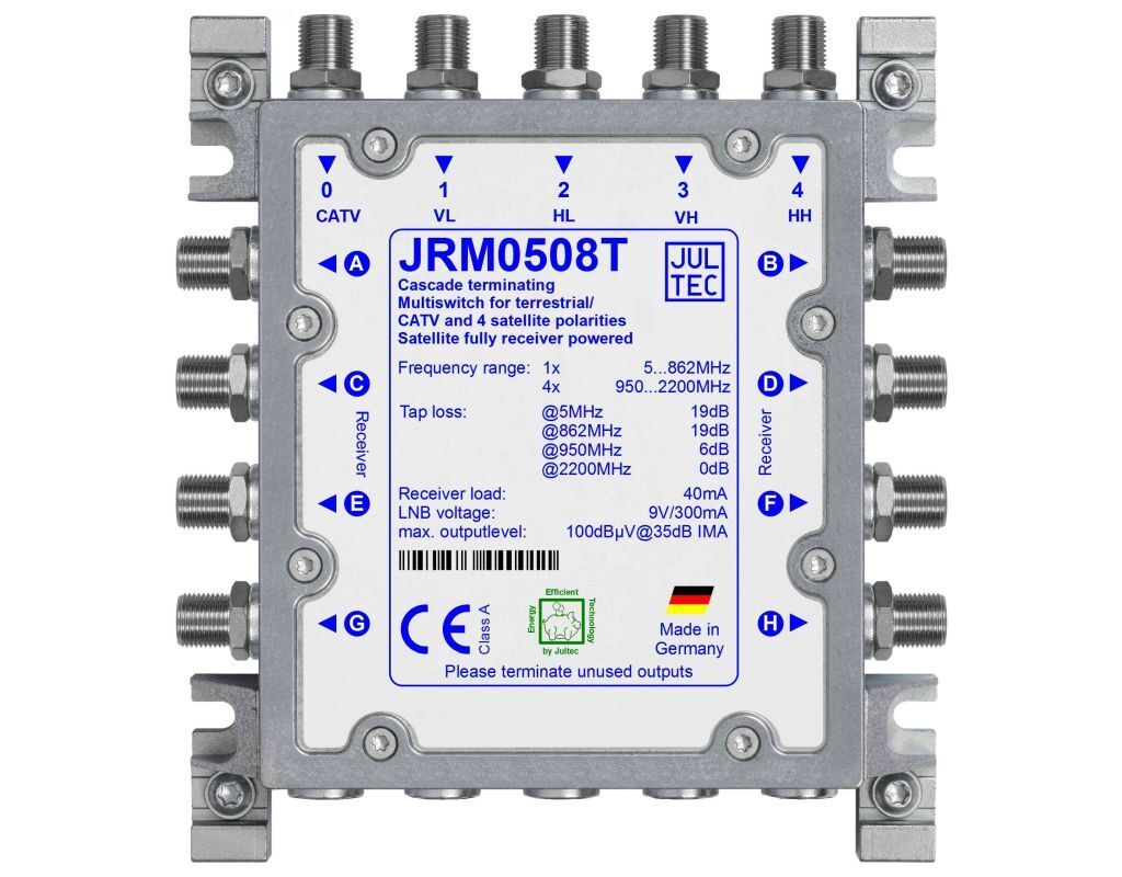 Jultec Multischalter JRM0508T 5 auf 8