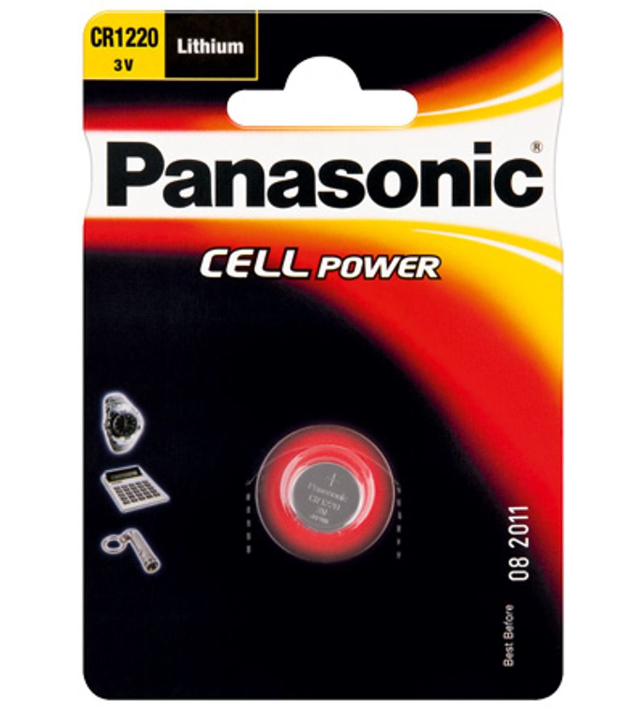 Varta CR1220 P 1-BL Panasonic Batterie à usage unique Image du produit 