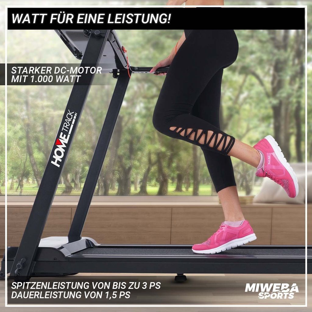 Miweba Sports Profi Laufband HT500 | Elektrisch - Klappbar Produktbild 4