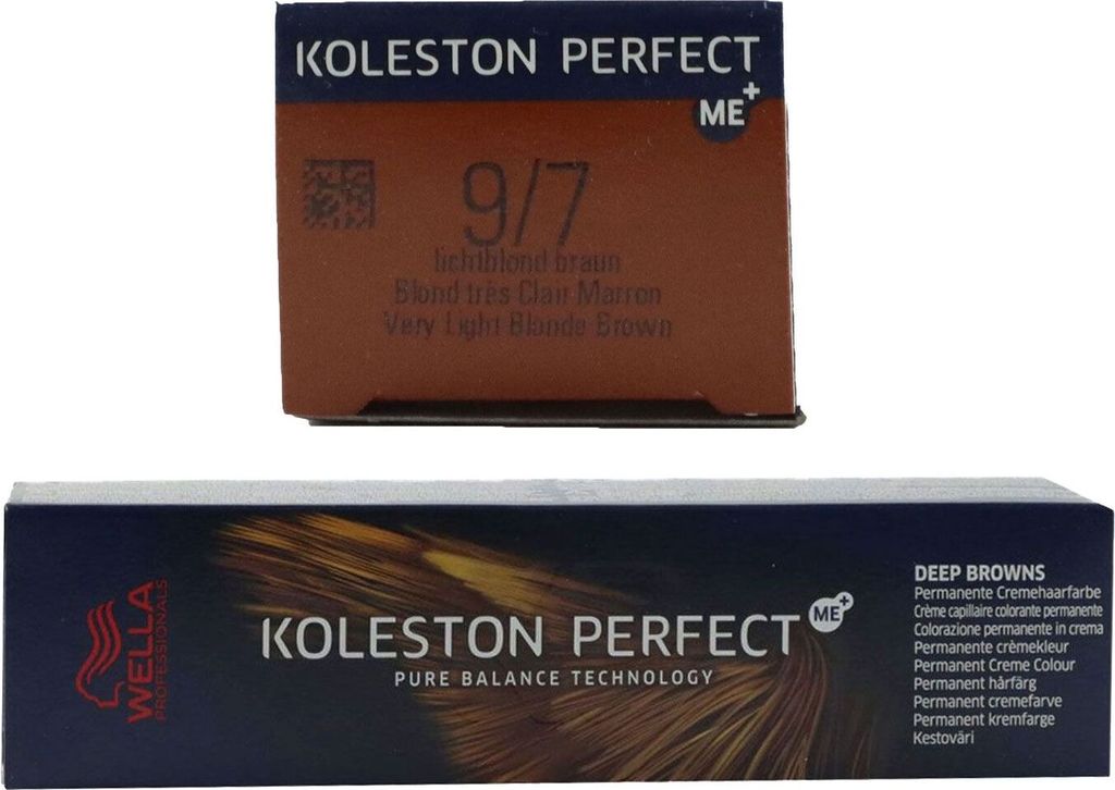 Wella Koleston Perfect Deep Browns 60ml 9/7 Lichtblond Produktbild 