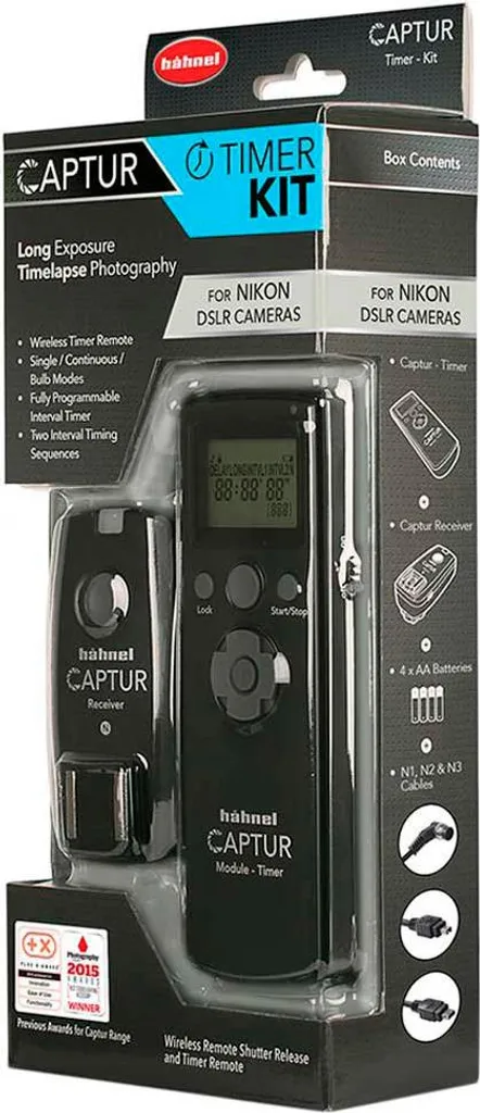 Télécommande Intervallomètre sans Fil Captur Timer Kit Nikon par Hahnel - 4