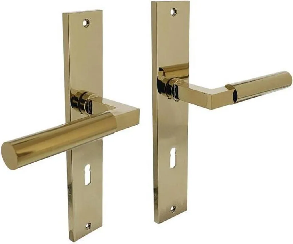 Garniture alu F3 MS BB 72mm Intersteel pour serrure à clé | DIN L/R