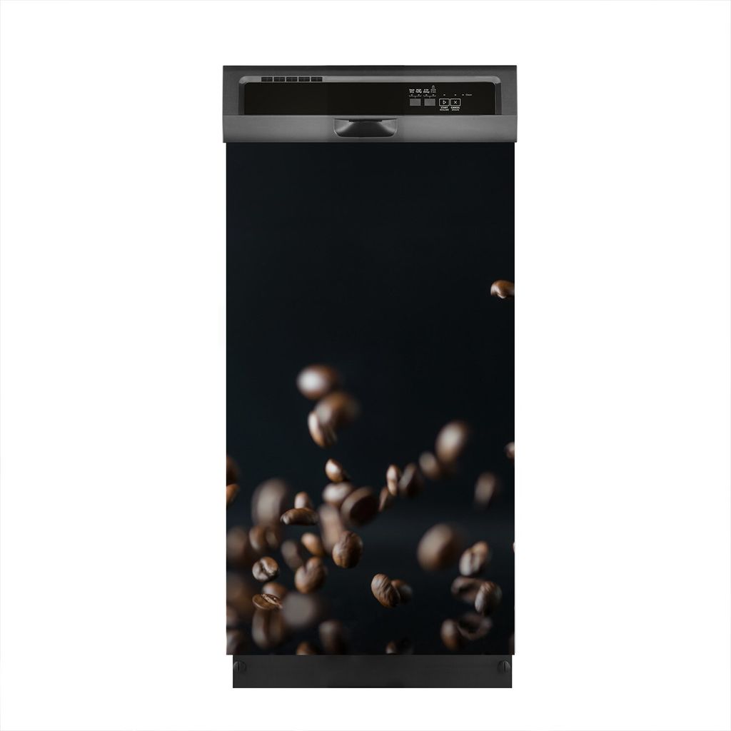 Magnete Dekorative 45x80 cm Küche Magnetmatte Spülmaschine - Kaffee Coffee Bohnen