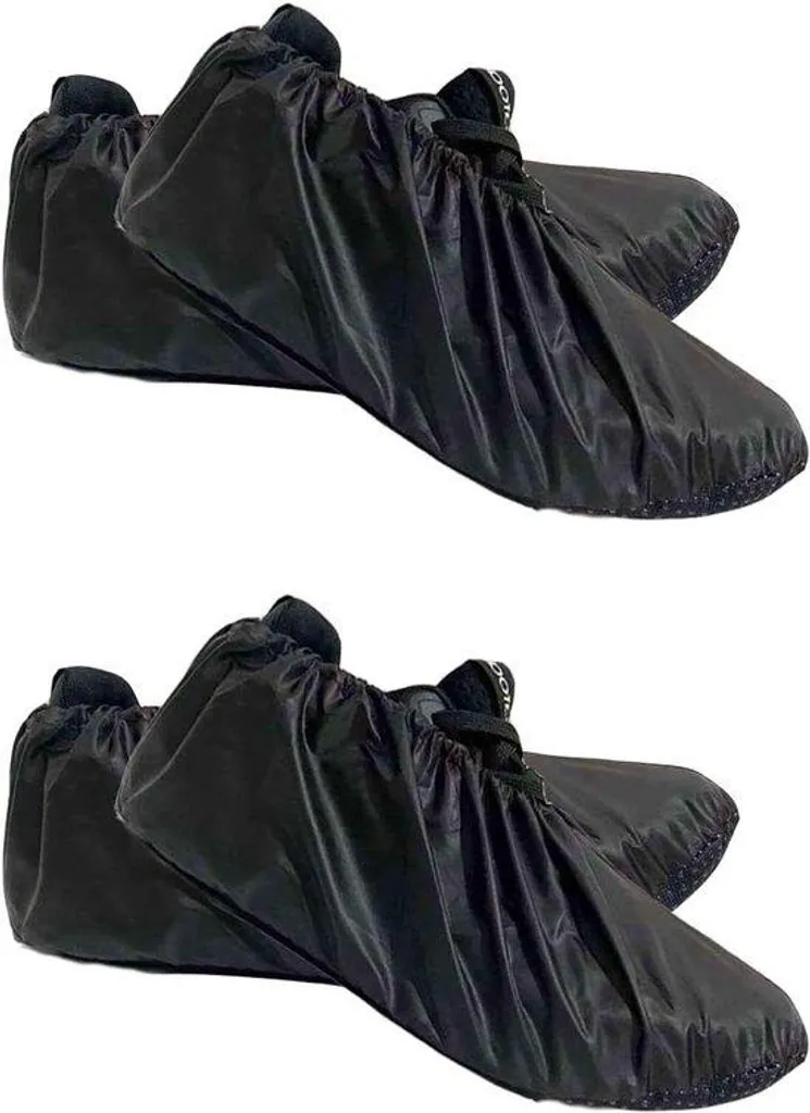 Surchaussures réutilisables avec semelle antidérapante en caoutchouc
