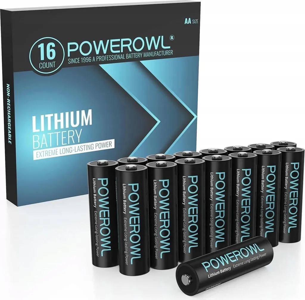 Évitez les Pannes de Batterie avec le Pack 16 Piles AA Powerowl R6 Longue Durée