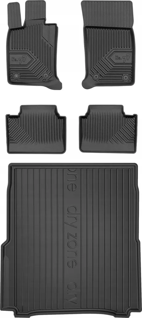 Smetti di Rovinare la tua Porsche Panamera Hybrid: SET 77 Tappetini