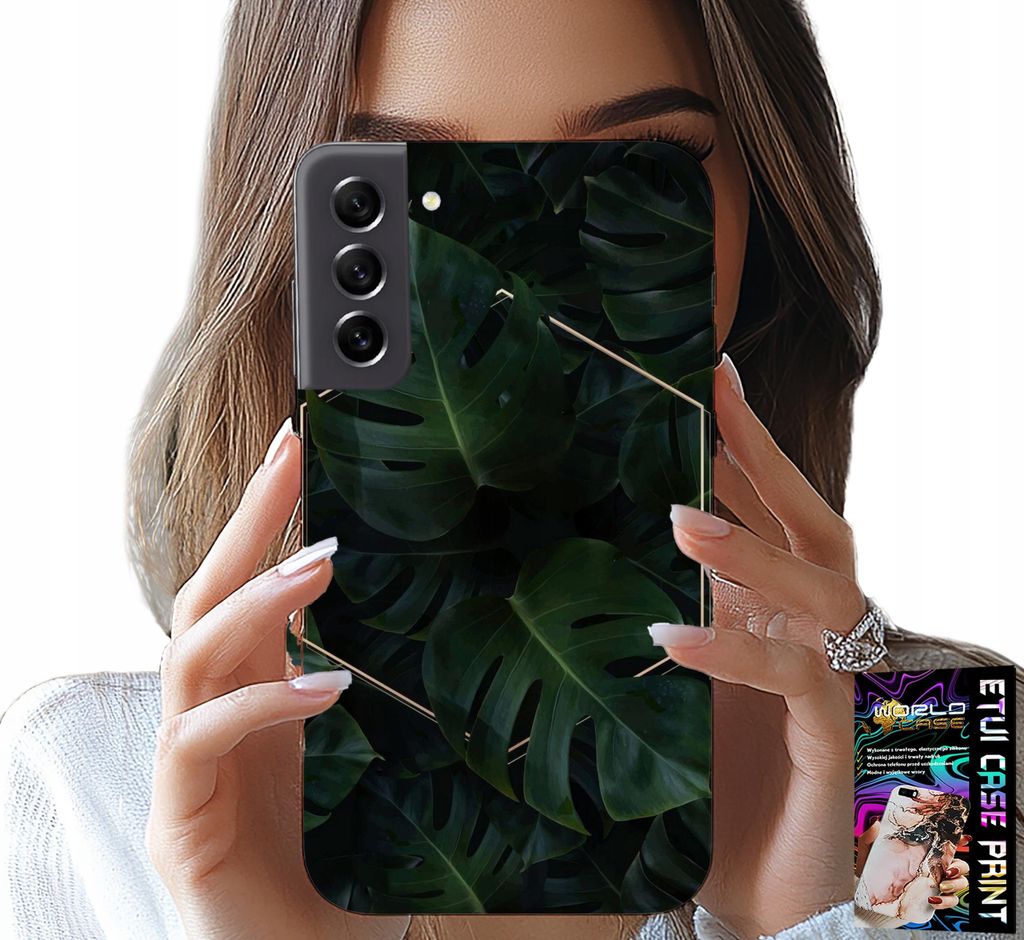 Fall Für Samsung Galaxy S21 Fe - Elegante Blätter Modische Fall Designs