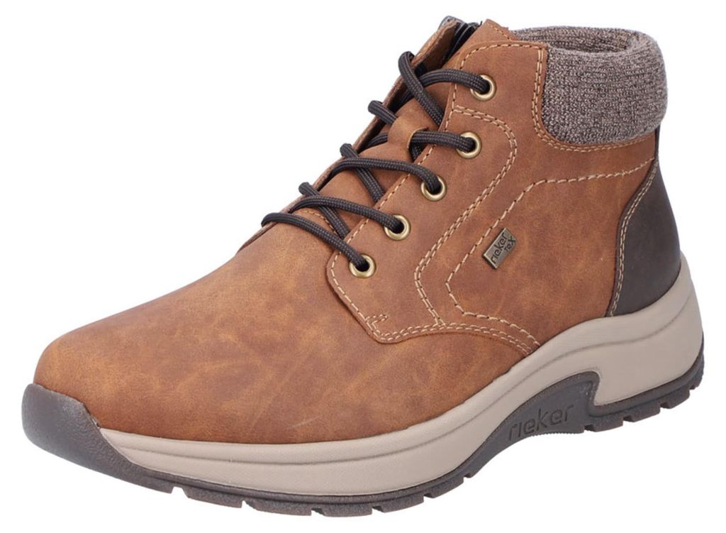 Rieker Schnürboots Herren 31383736383334 Braun 44 EU