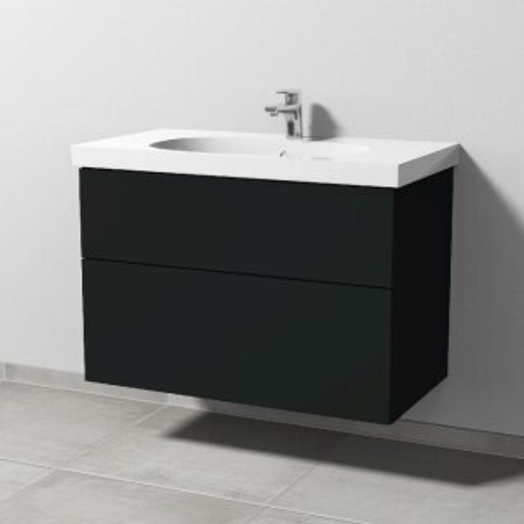 SANIPA SP4181V Waschtischunterbau mit Auszügen 3way