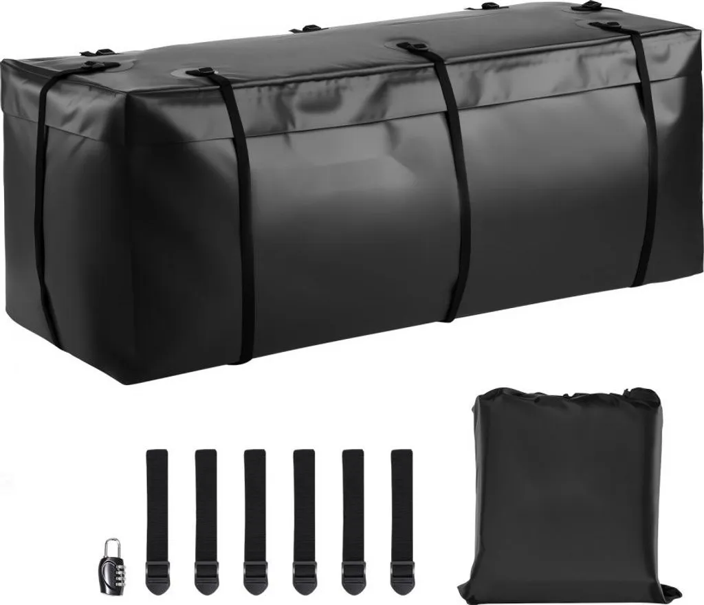 Coffre de attelage souple et imperméable de 453 litres pour bagages