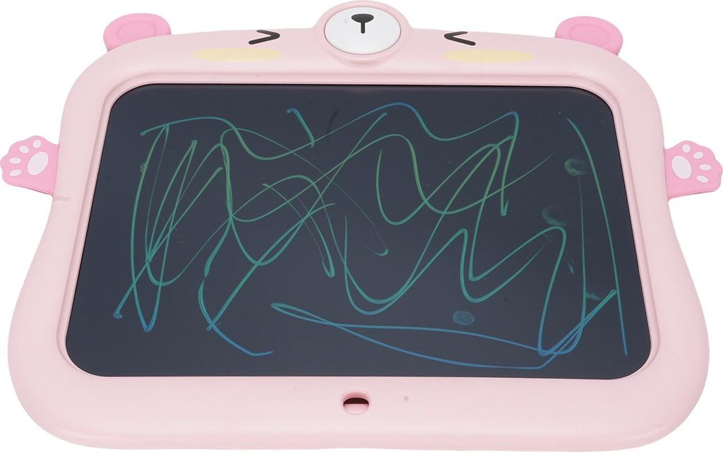 LCD-Zeichentablett für Kinder, pädagogisches Lernspielzeug, tragbare elektronische Tafel mit Stift, Jungen und Mädchen, Rosa