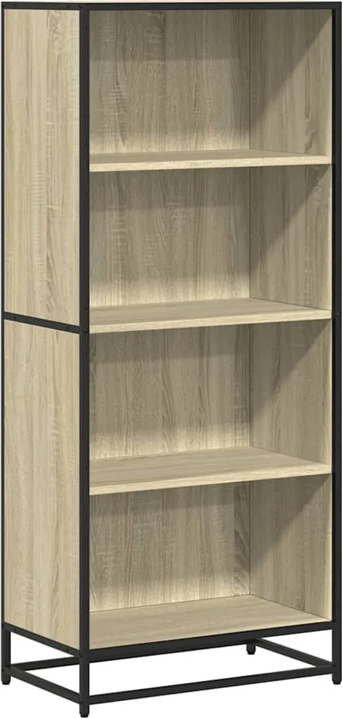 Libreria SYFAX™ Sonoma 60x35x139 cm | Scaffale Design per Interni