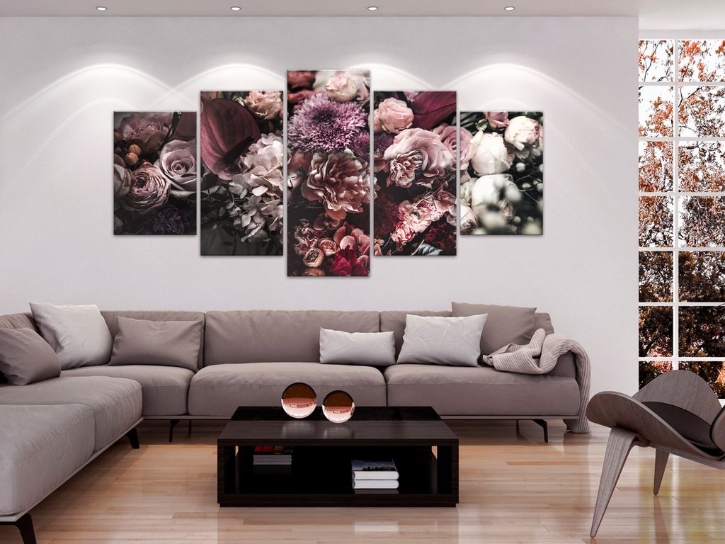 Glas-Bild Wandbilder Druck auf Glas 100x50 Deko Blumen & Pflanzen Rosen 