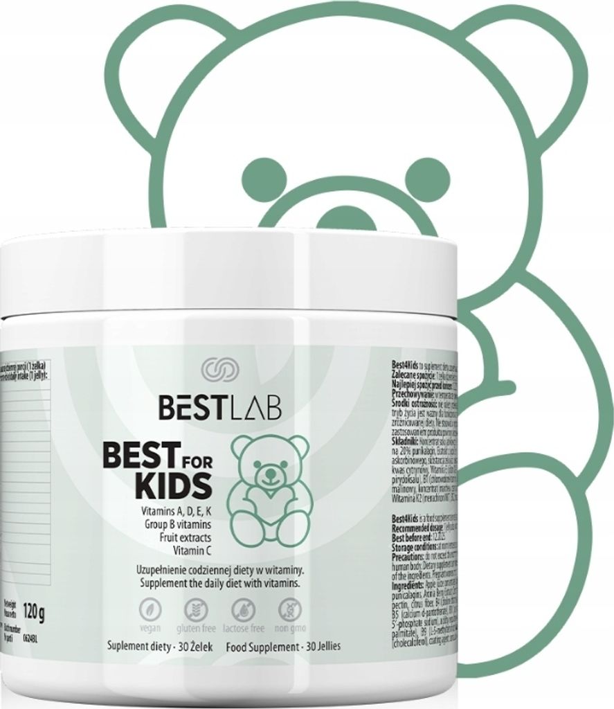 Best Lab BestForKids vitamines pour enfants 30 gels Image du produit 