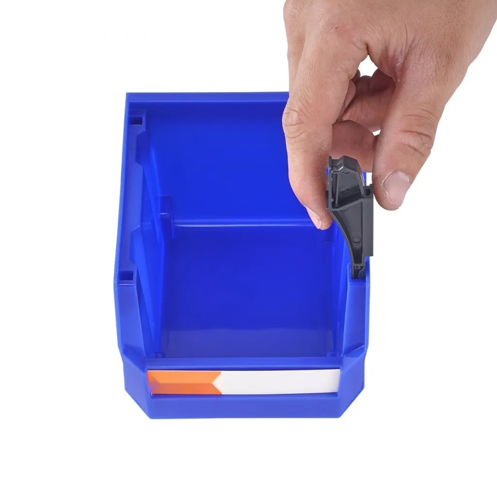 Bac de stockage à bec plastique lot de 24 bacs gerbables robustes - 10