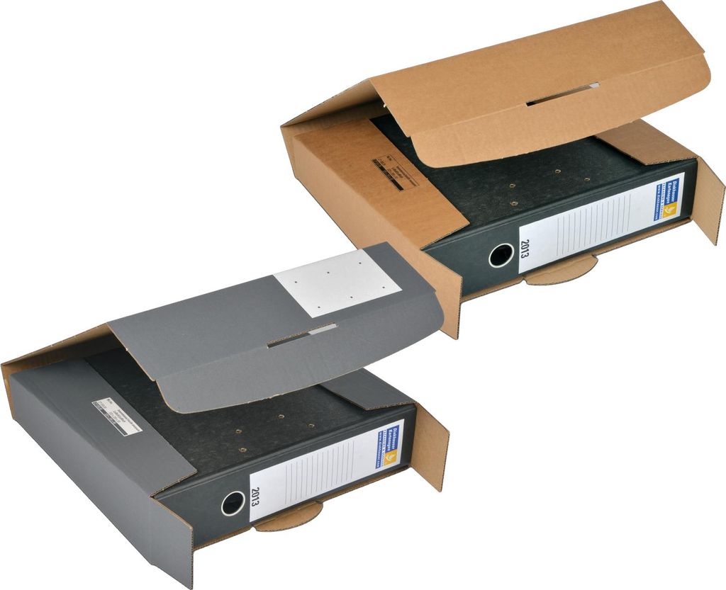ColomPac Versandkarton CP058.85 32,2x28,8x5cm Karton grau Produktbild 