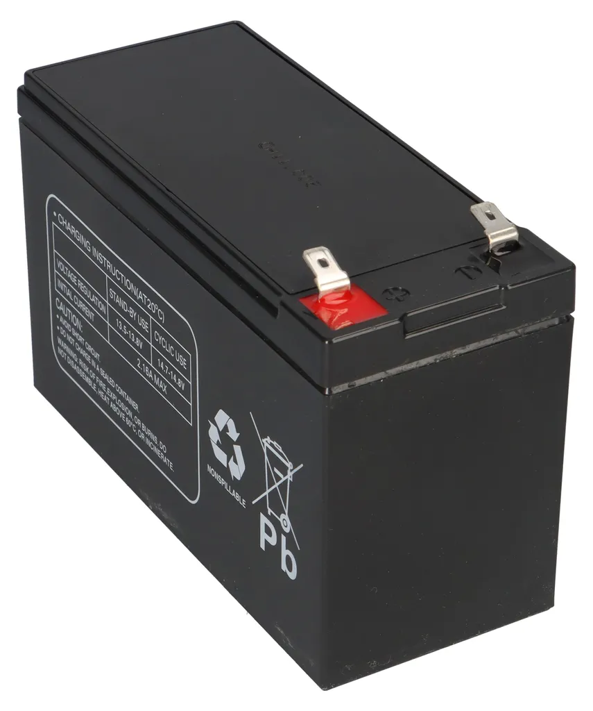 Batterie 12V 7,2Ah Haute Performance compatible GEL pour Jouets - 8