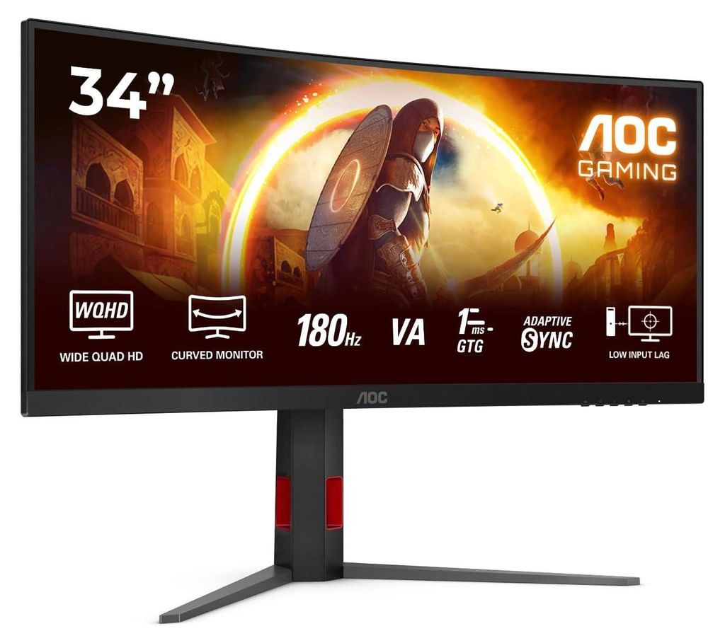 AOC G4 CU34G4, 86,4 cm (34"), 3440 x 1440 Pixel, Wide Quad Produktbild 