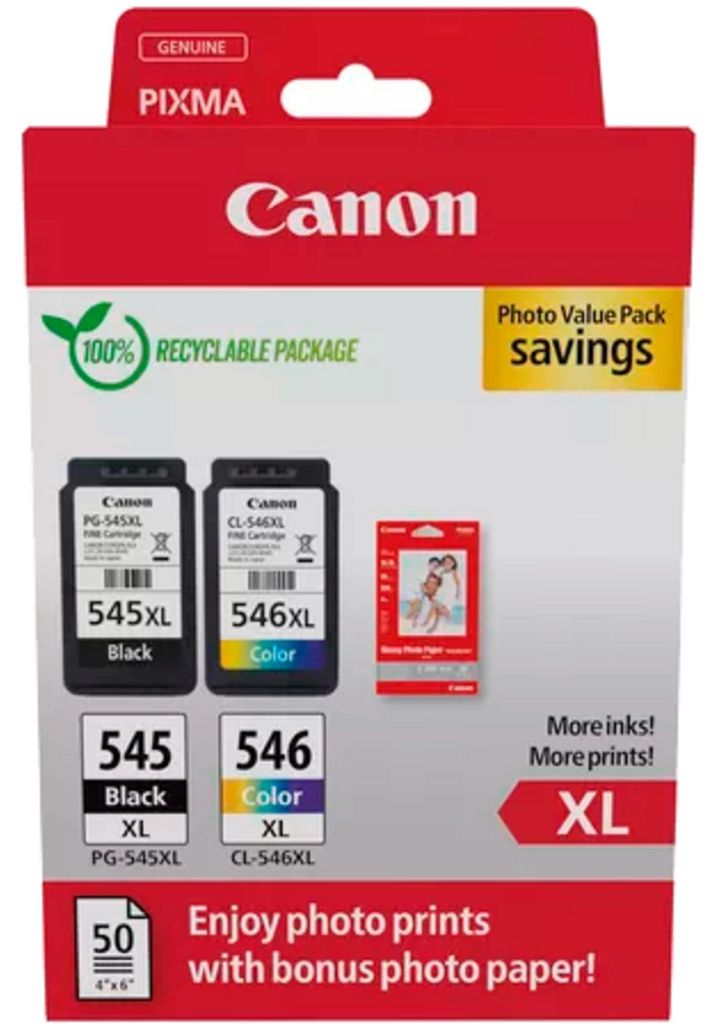 Canon PG-545 XL / CL-546 XL Photo Value Pack Produktbild 