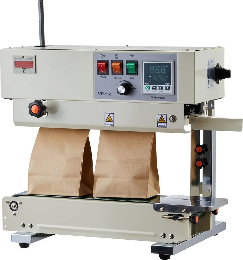 Machine à sceller les sacs en continu | Largeur 6-12mm | Modèle FR-900