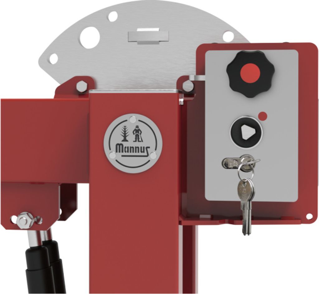 Schlosspanel, Profilhalbzylinder, Feuerwehrdreikant, für Wegesperren WES 350/450