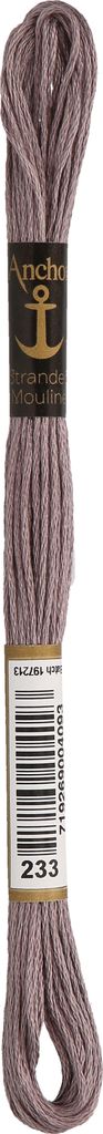 Anchor Sticktwist 4635000-00233 erde Stickgarn, 100 % Baumwolle