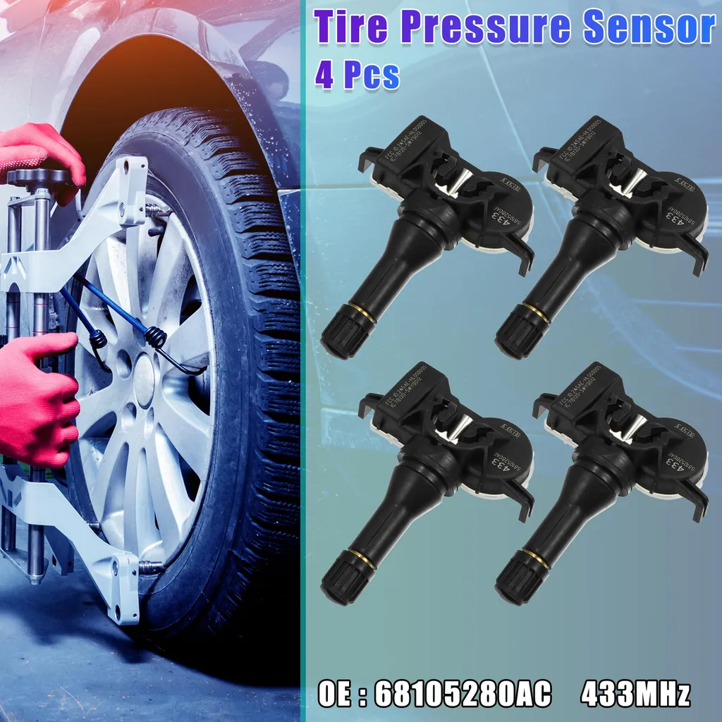 Capteur Pression Pneu 68105280A : Éteignez le Voyant TPMS Jeep Renegade
