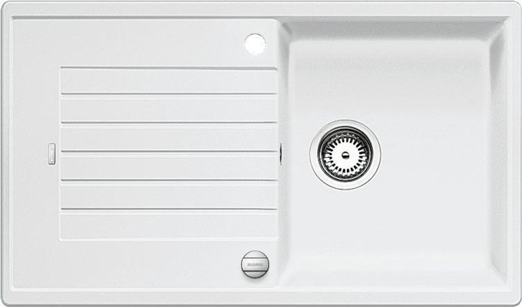 BLANCO ZIA 5 S Spüle, Becken 520506 weiß Einbauart - Einbau von oben ab 50 cm mit Ablauffernbedienung - inkl.