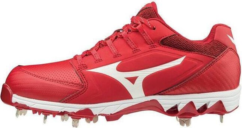 Mizuno 9-Spike Swift 6 Women (320588) 6,0 Red/White Baseball/Softball Schuhe | Women Stollen