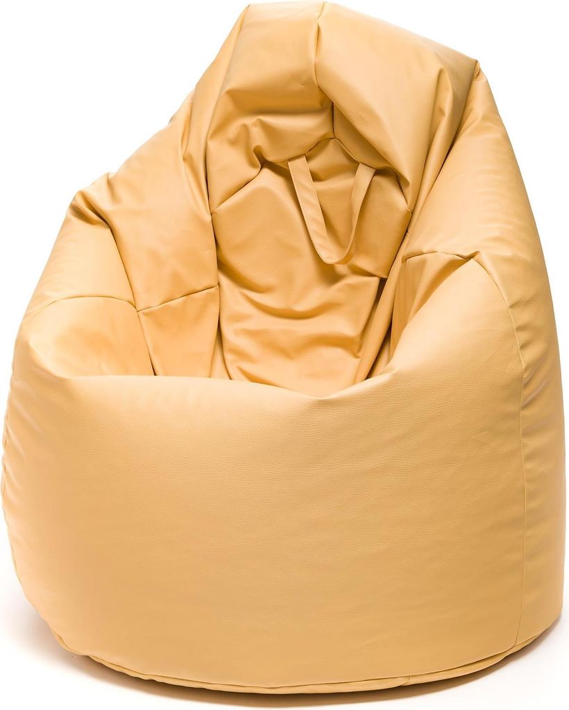 Ecopuf, Sitzkissen Kunstleder, Sessel Bean Bag, Sitzsack, 70x110cm