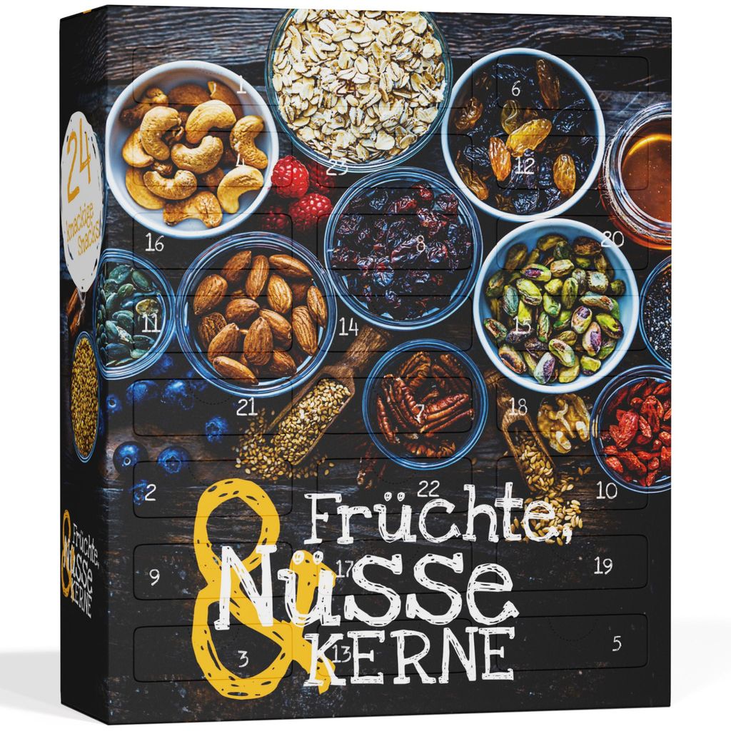 BOXILAND® fruits noix & graines calendrier avent 2026 bio, Image du produit 
