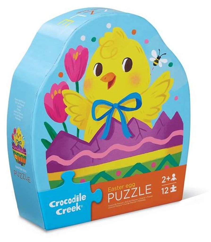 Crocodile Creek Mini Puzzle Osterei 12 Teile ab 2 Jahre Spielzeug