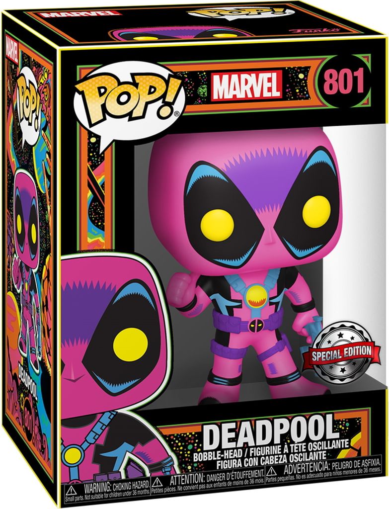 Marvel X-Men Deadpool Funko Pop! Spielzeug Vinyl Wackelkopf No. 20 Neu