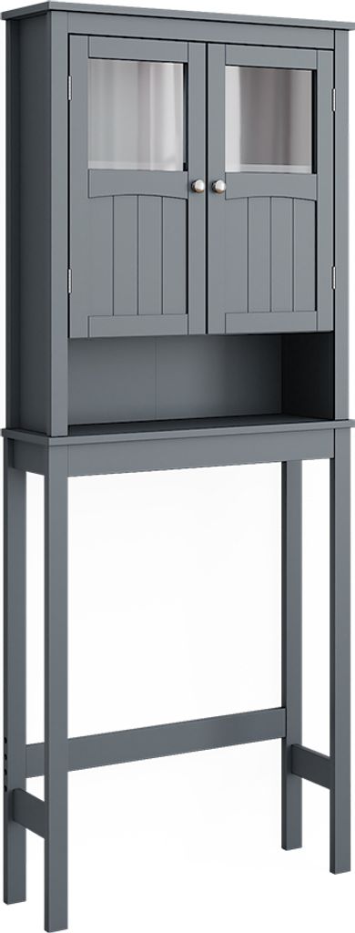 Toaletní skříňka Vicco Bianco Šedá 69 x 171 cm, Model 54452 Obrázek produktu 