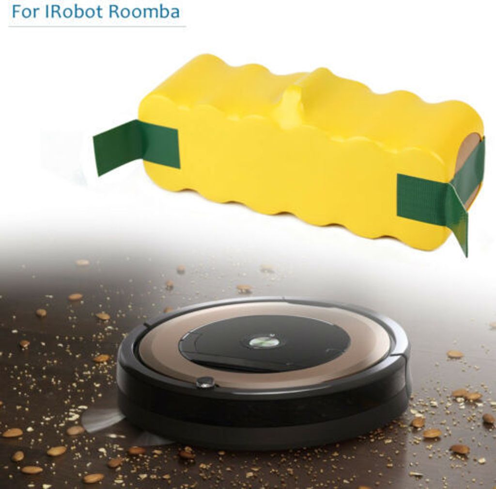 Akku für iRobot Roomba, Ni-MH 4000mAh iRobot Ersatzbatterie für iRobot Roomba StaubSauger Serie 500 600 700 780 800 900 960 615 691 898 966