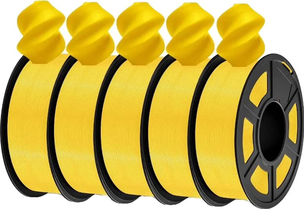 Bobina PLA Plus Giallo 1.75mm 1.1kg | Filamento Stampante 3D Robusto